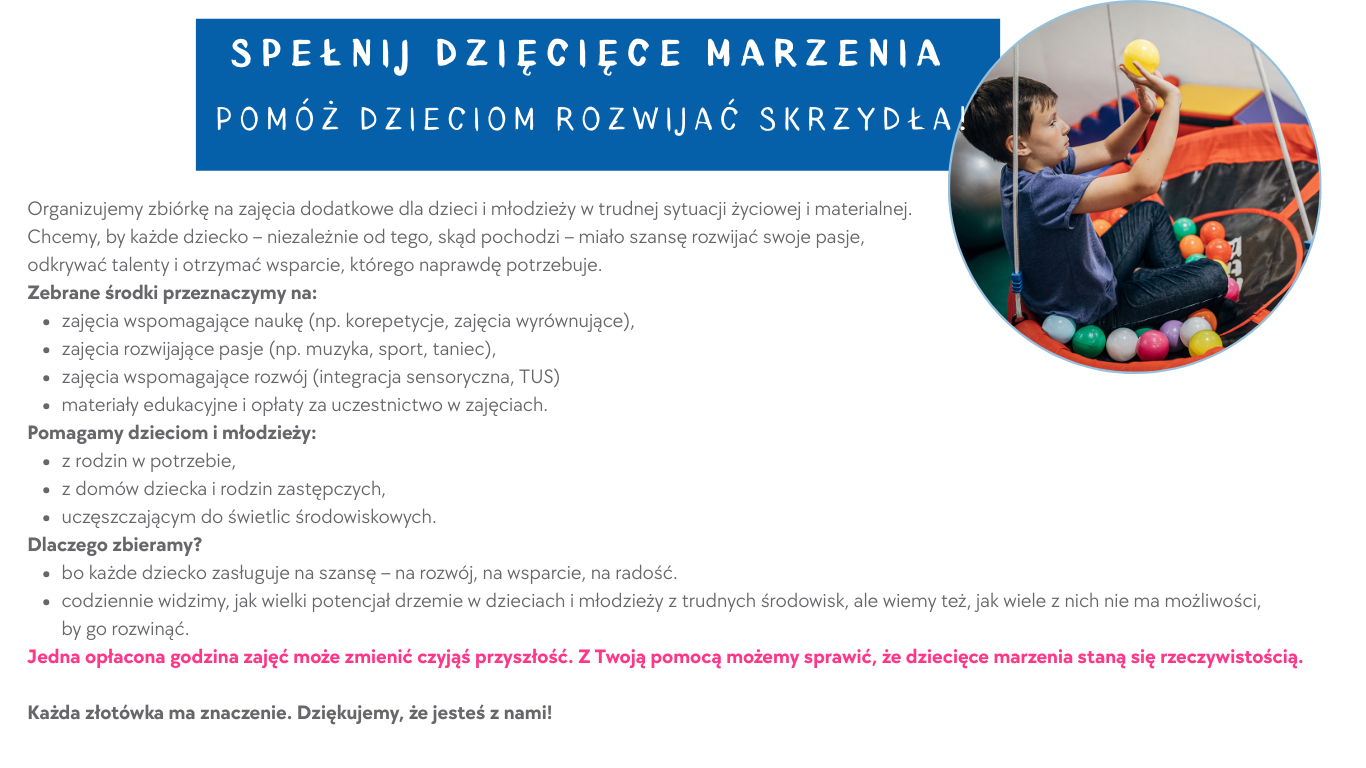 dzieciece marzenia strona www