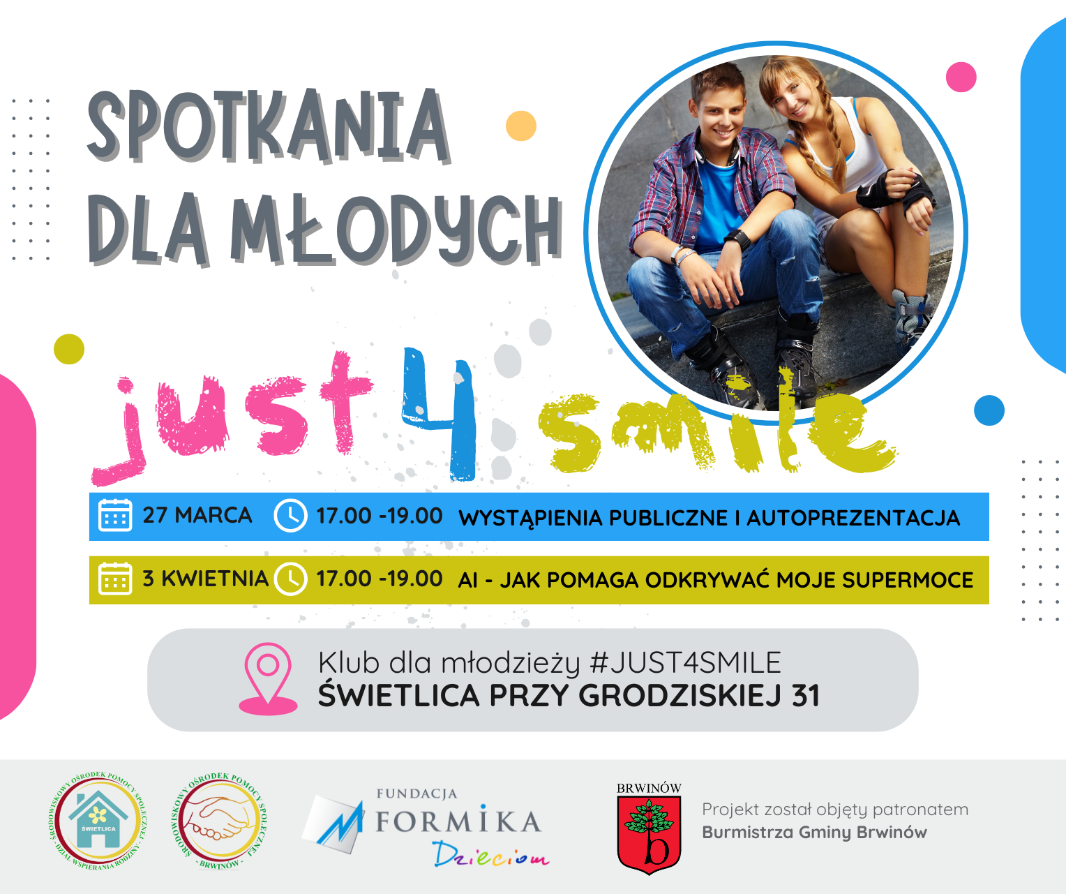 just4smile plan spotkan